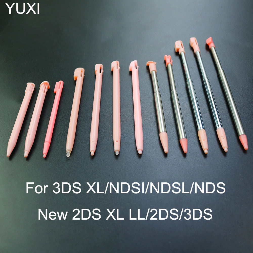 1Pcs Touch Screen Stylus Pen for  3DS XLNDSI NDSL NDS New 2DS XL LL 2DS 3DS Plastic Metal Stylus Pen Replacement Part