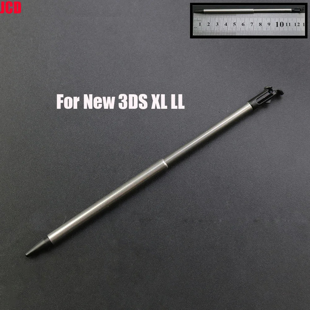 1pcs Black Plastic Stylus Touch Screen Metal Telescopic Stylus Pen For 2DS 3DS New 2DS LL XL New 3DS XL LL For NDSL NDSi NDS Wii