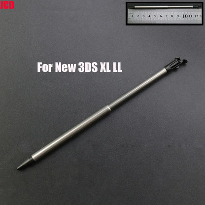 1pcs Black Plastic Stylus Touch Screen Metal Telescopic Stylus Pen For 2DS 3DS New 2DS LL XL New 3DS XL LL For NDSL NDSi NDS Wii