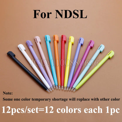 1Set 5-12pcs Plastic/Metal Touch Screen Stylus Pen Game Console Pen for NDSL NDSi NDS WIIU 2DS 3DS XL LL New 3DSXL LL New 2DSXL