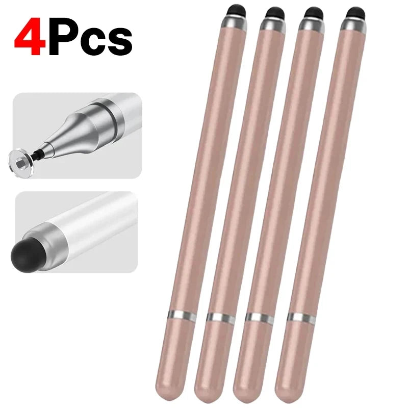 8-1PCS Double-Headed Universal Stylus Pen for iPad Tablet Android iOS Phone Drawing Writing Capacitive Screen Touch Stylus Pens