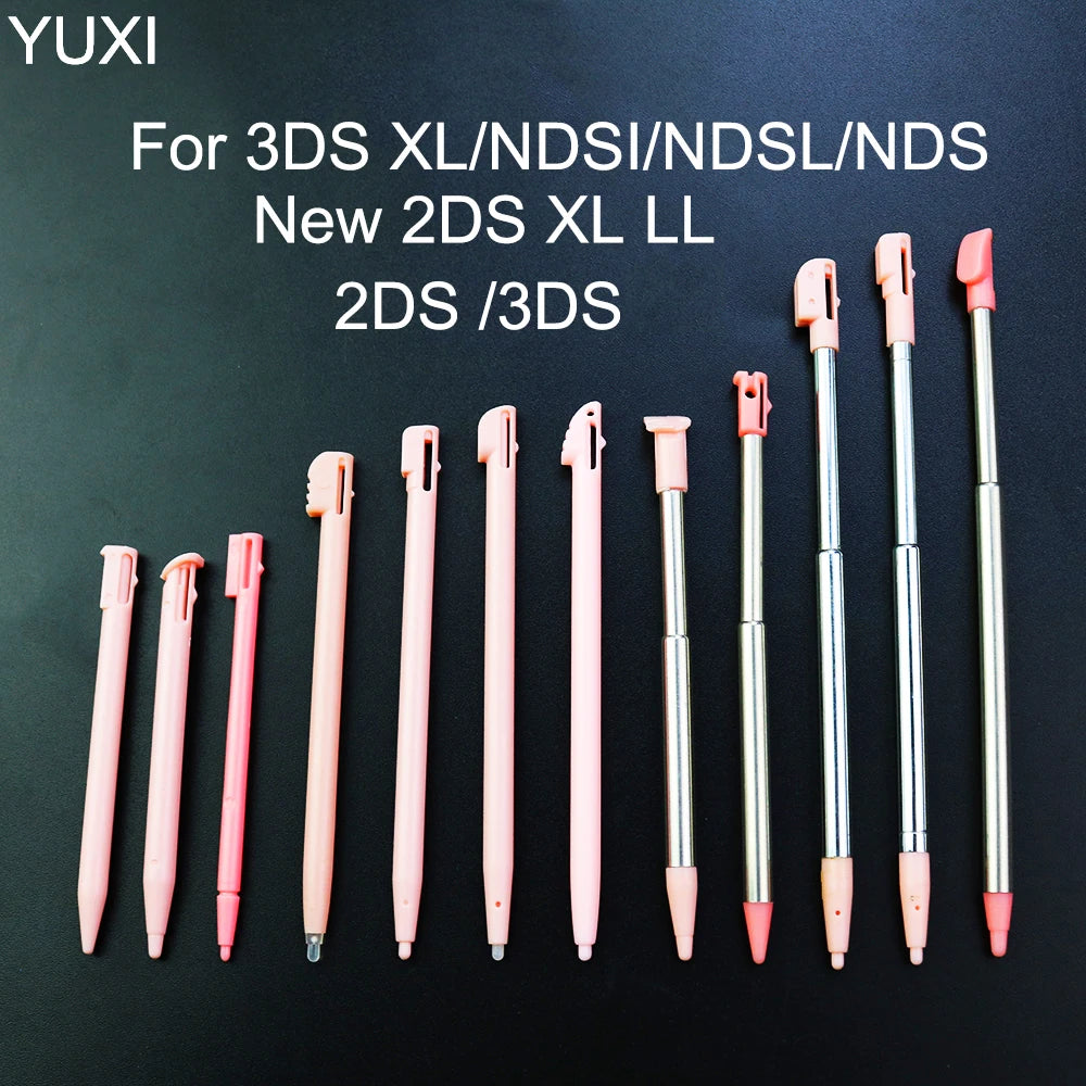 1Pcs Touch Screen Stylus Pen for  3DS XLNDSI NDSL NDS New 2DS XL LL 2DS 3DS Plastic Metal Stylus Pen Replacement Part