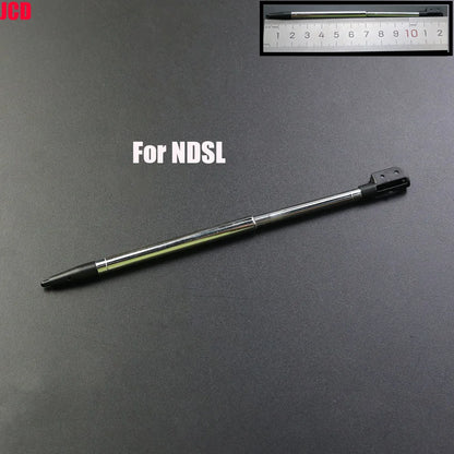 1pcs Black Plastic Stylus Touch Screen Metal Telescopic Stylus Pen For 2DS 3DS New 2DS LL XL New 3DS XL LL For NDSL NDSi NDS Wii