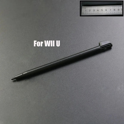 1pcs Black Plastic Stylus Touch Screen Metal Telescopic Stylus Pen For 2DS 3DS New 2DS LL XL New 3DS XL LL For NDSL NDSi NDS Wii