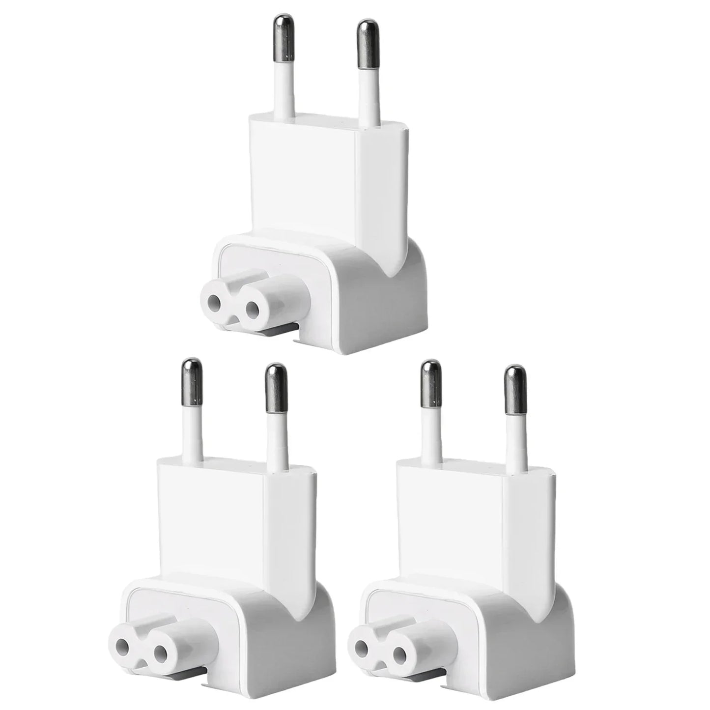 1-4PCS EU Plug Converter Portable Wall Travel Charger Adapter for Ipad Magsafe Macbook Laptop Charge Power Adapters Accessories
