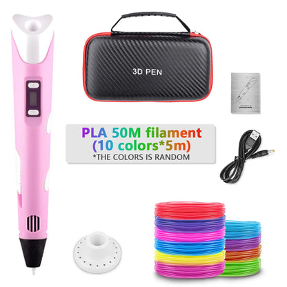 3D Printing Pen 2023 New 3D Pen with PLA Filament for Children Kids Creative DIY Pens Child's Birthday Gift Christmas