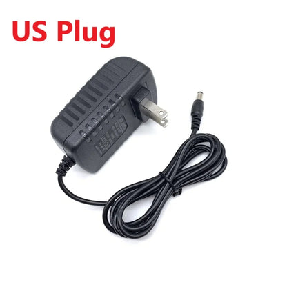 Power Adapter AC 100-240V Input DC Output 12V 2A Supply Charger EU US AU UK Adapter Converter Plug for Camera DVR LED Robot LED