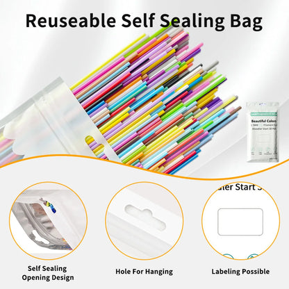 110/160PCS 32 Colors 3D Pen Filament Refills Compatible with 3Doodler Start+ 2.5mm 3D Printer Doodler Pen Refill Packs