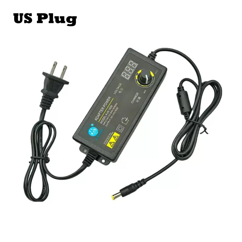 3-12V 60W Power Switching Adapter US Adjustable Power Adapters Universal Charger Switch Power Supply Adatpor for Game Player