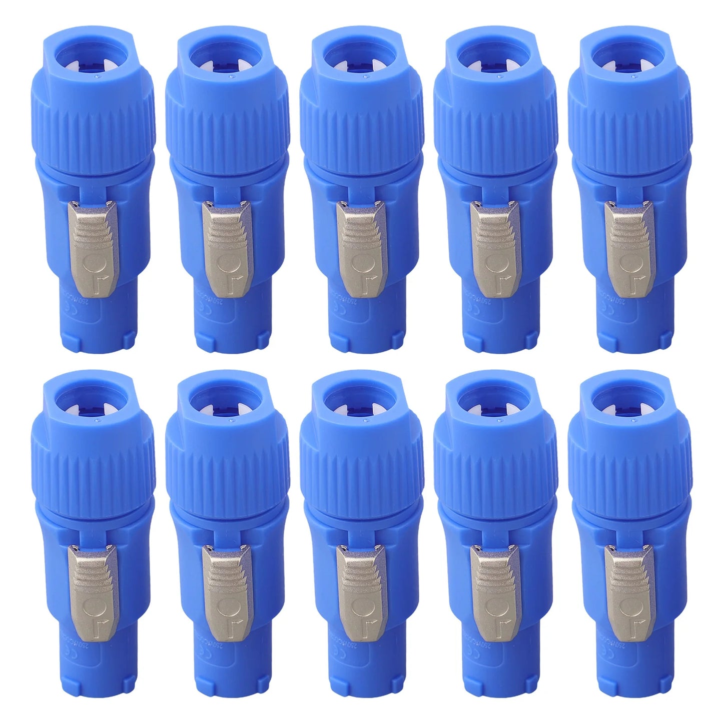 10PCS Powercon Connector Males 3 Pin Speaker  3 Pin Male Power Connector 20A 250V AC Power  Adapters