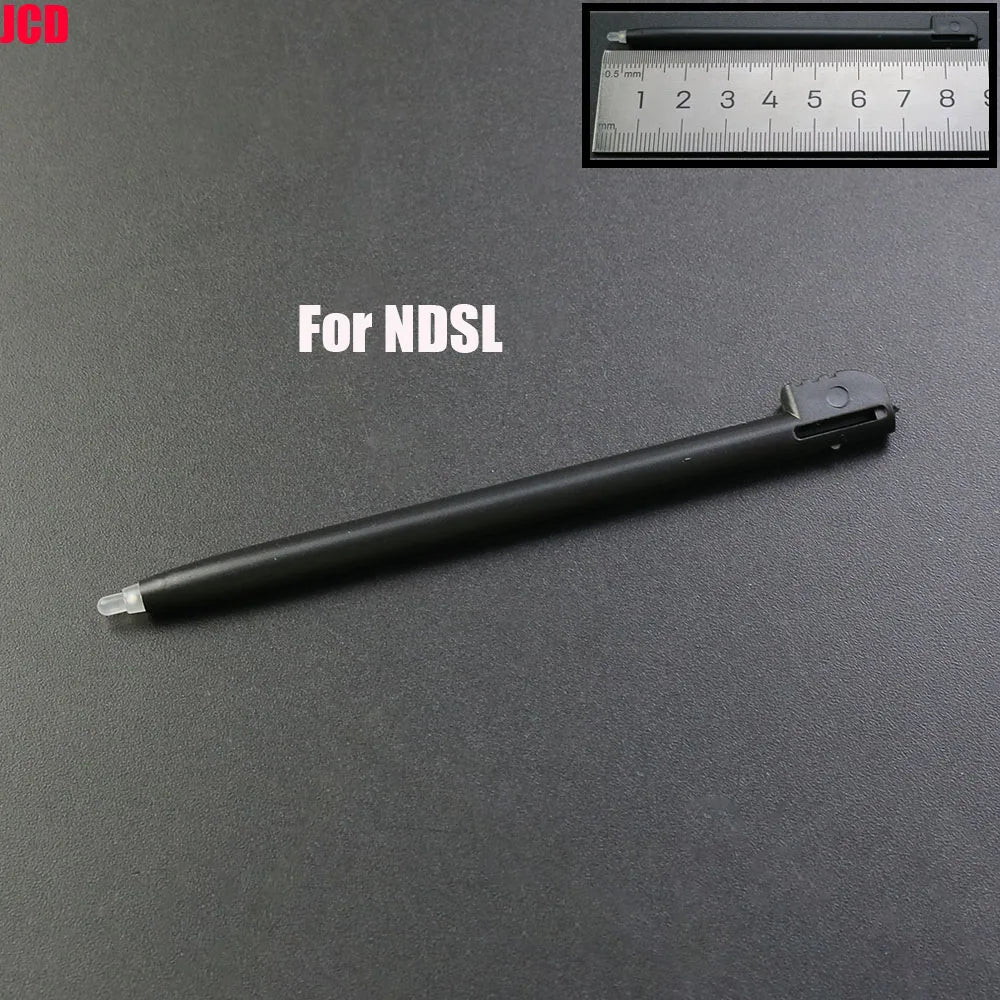 1pcs Black Plastic Stylus Touch Screen Metal Telescopic Stylus Pen For 2DS 3DS New 2DS LL XL New 3DS XL LL For NDSL NDSi NDS Wii