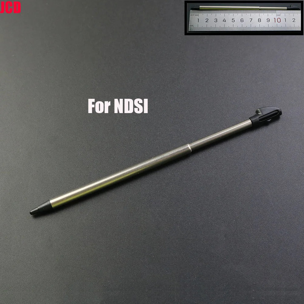 1pcs Black Plastic Stylus Touch Screen Metal Telescopic Stylus Pen For 2DS 3DS New 2DS LL XL New 3DS XL LL For NDSL NDSi NDS Wii