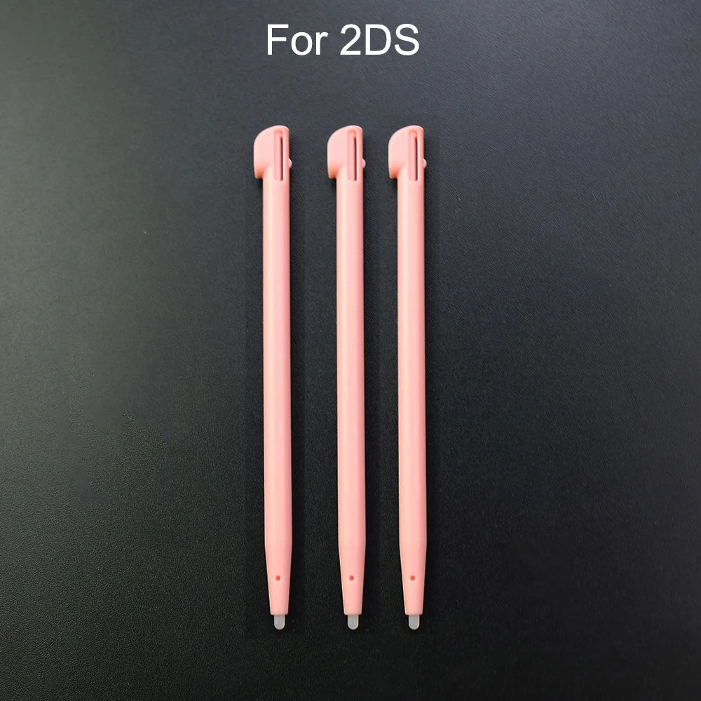 3PCS Plastic Stylus Touch Screen Metal Telescopic Stylus Pen for 3DS XLNDSI NDSL NDS New 2DS XL LL 2DS 3DS