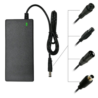 42V 2A DC Power Adapter 5-plug Lithium Battery Charger Replaceable Plug Power Charger AC100-240V EU US Plug Power Adapters