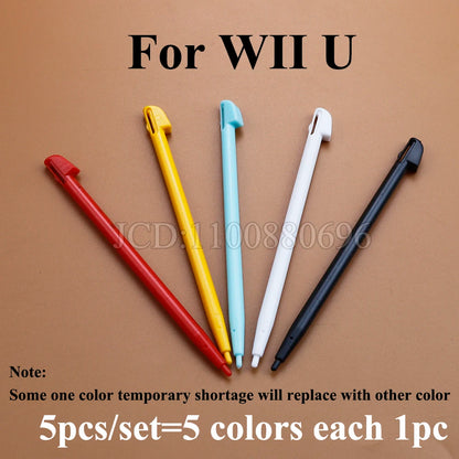 1Set 5-12pcs Plastic/Metal Touch Screen Stylus Pen Game Console Pen for NDSL NDSi NDS WIIU 2DS 3DS XL LL New 3DSXL LL New 2DSXL