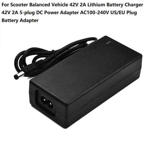 42V 2A DC Power Adapter 5-plug Lithium Battery Charger Replaceable Plug Power Charger AC100-240V EU US Plug Power Adapters