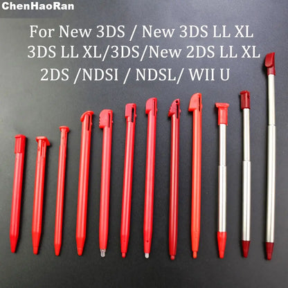 3PCS Plastic Stylus Touch Screen Metal Telescopic Stylus Pen for 3DS XLNDSI NDSL NDS New 2DS XL LL 2DS 3DS