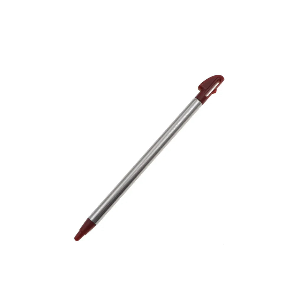2/5/10 PCS Black White Red Blue Pink Metal Stylus Touch Screen Pen For 3DS XL LL Game Accessories