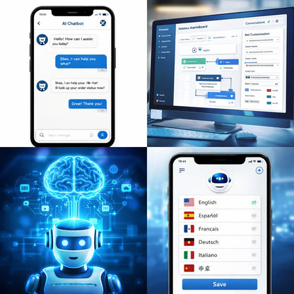 Modern AI Chatbot Development Software with Customization | Multi-Platform | Smart Automation Solution