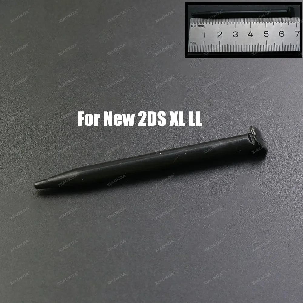 1pcs Black Plastic Stylus Touch Screen Metal Telescopic Stylus Pen For 2DS 3DS New 2DS LL XL New 3DS XL LL For NDSL NDSi NDS Wii