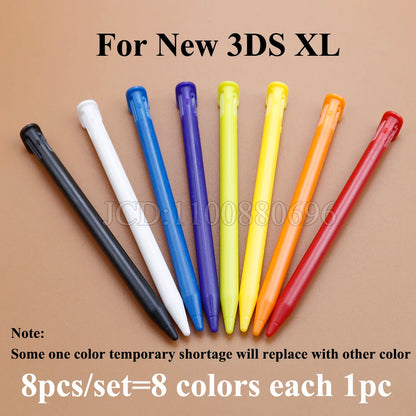 1Set 5-12pcs Plastic/Metal Touch Screen Stylus Pen Game Console Pen for NDSL NDSi NDS WIIU 2DS 3DS XL LL New 3DSXL LL New 2DSXL