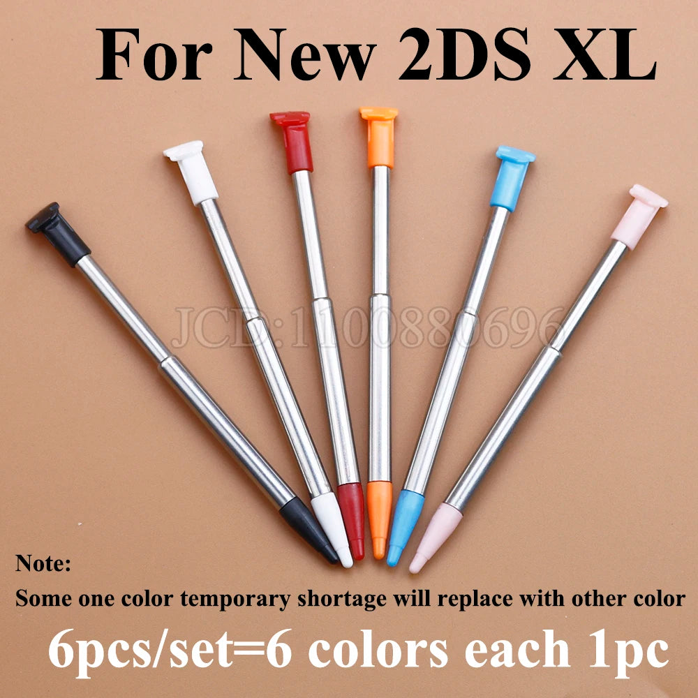1Set 5-12pcs Plastic/Metal Touch Screen Stylus Pen Game Console Pen for NDSL NDSi NDS WIIU 2DS 3DS XL LL New 3DSXL LL New 2DSXL