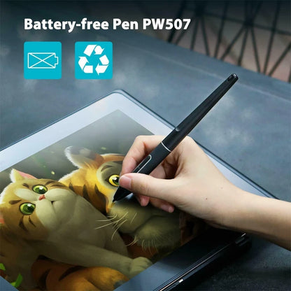Stylus Pen Express Keys PW507 For HUION Digital Graphics Kamvas Pro 12/Pro 13/Pro 16/16/20 Digital Pen