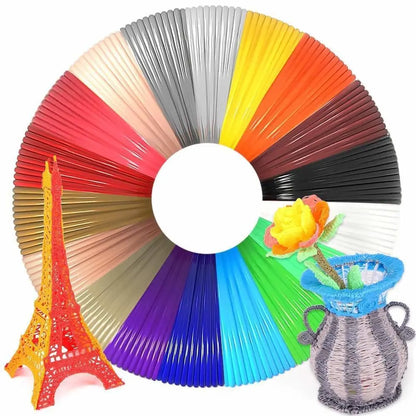 School Stereoscopic Low Temperature 3D Pen Accessories Filament 1.75mm 3D Printing Material PLA/ABS/PCL