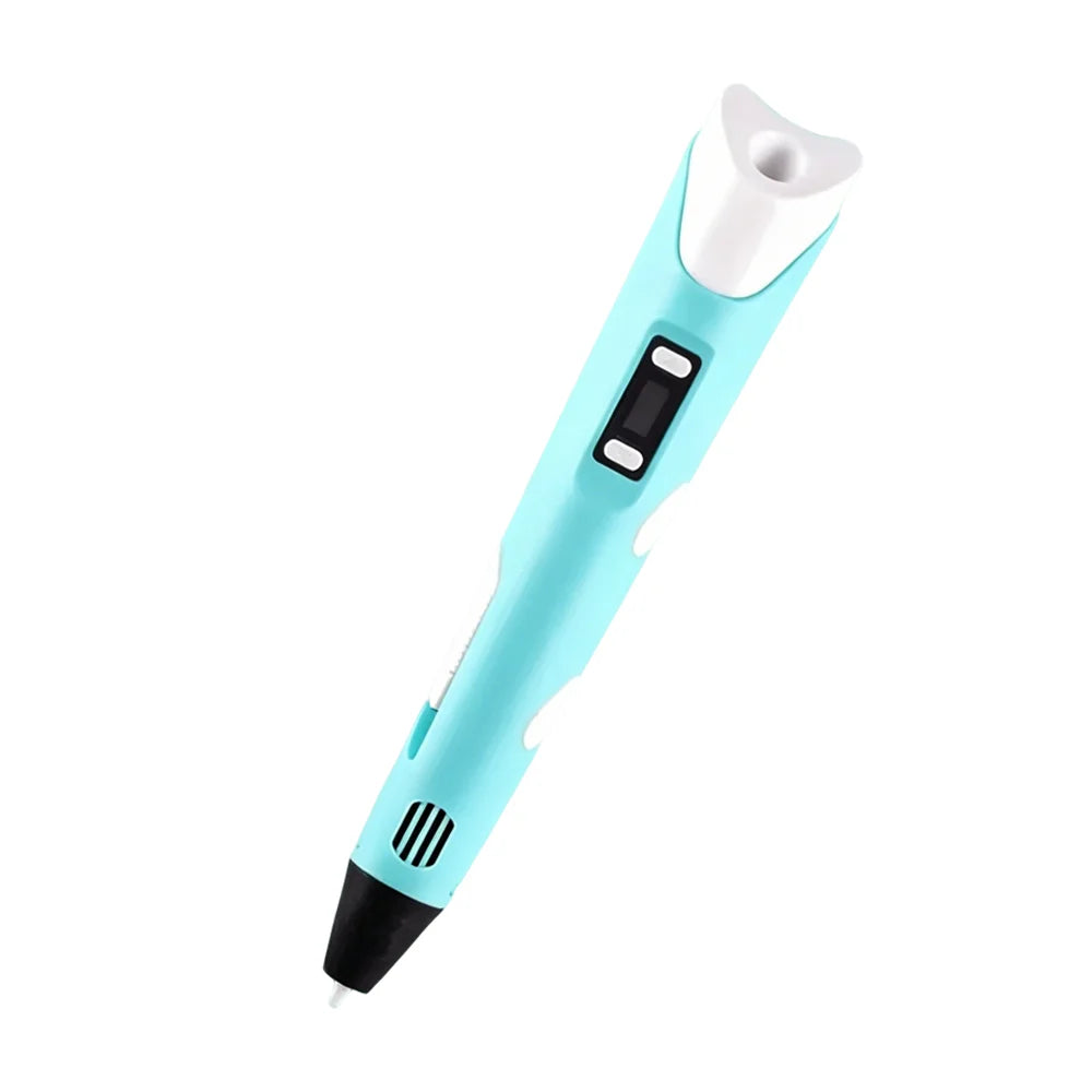 3D Printing Pen Adjustable Temp Speed LED Display DIY Graffiti Pen Non-Toxic PLA Safe Educational Toy For Kids Birthday Gift