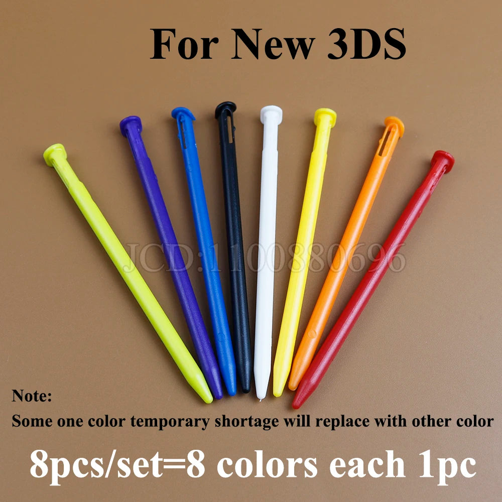 1Set 5-12pcs Plastic/Metal Touch Screen Stylus Pen Game Console Pen for NDSL NDSi NDS WIIU 2DS 3DS XL LL New 3DSXL LL New 2DSXL