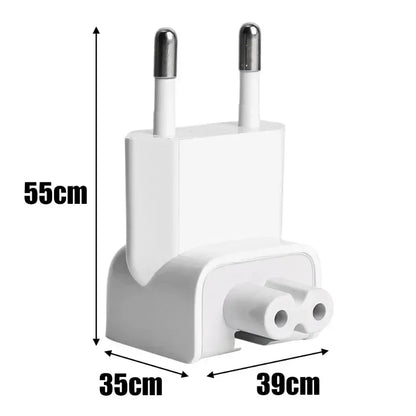1-4PCS EU Plug Converter Portable Wall Travel Charger Adapter for Ipad Magsafe Macbook Laptop Charge Power Adapters Accessories