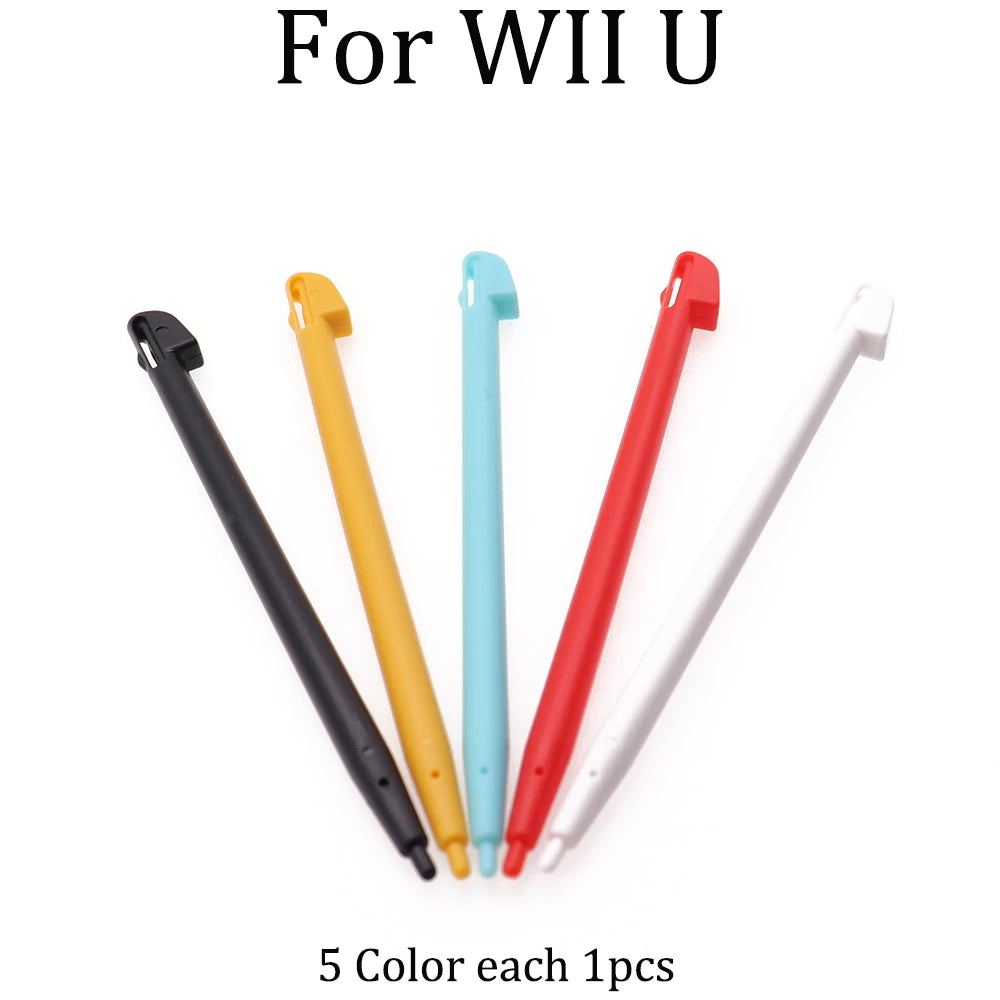 1Set Plastic&Metal Touch Screen Stylus Pen Game Console Pen for NDSL NDSi NDS WIIU 2DS 3DS XL LL New 3DSXL LL New 2DSXL