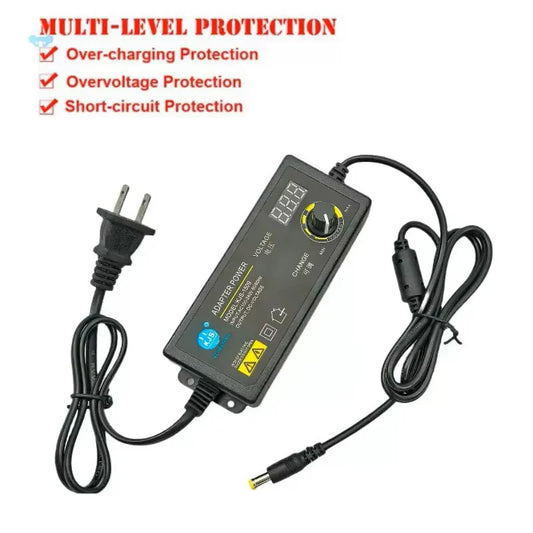 3-12V 60W Power Switching Adapter US Adjustable Power Adapters Universal Charger Switch Power Supply Adatpor for Game Player