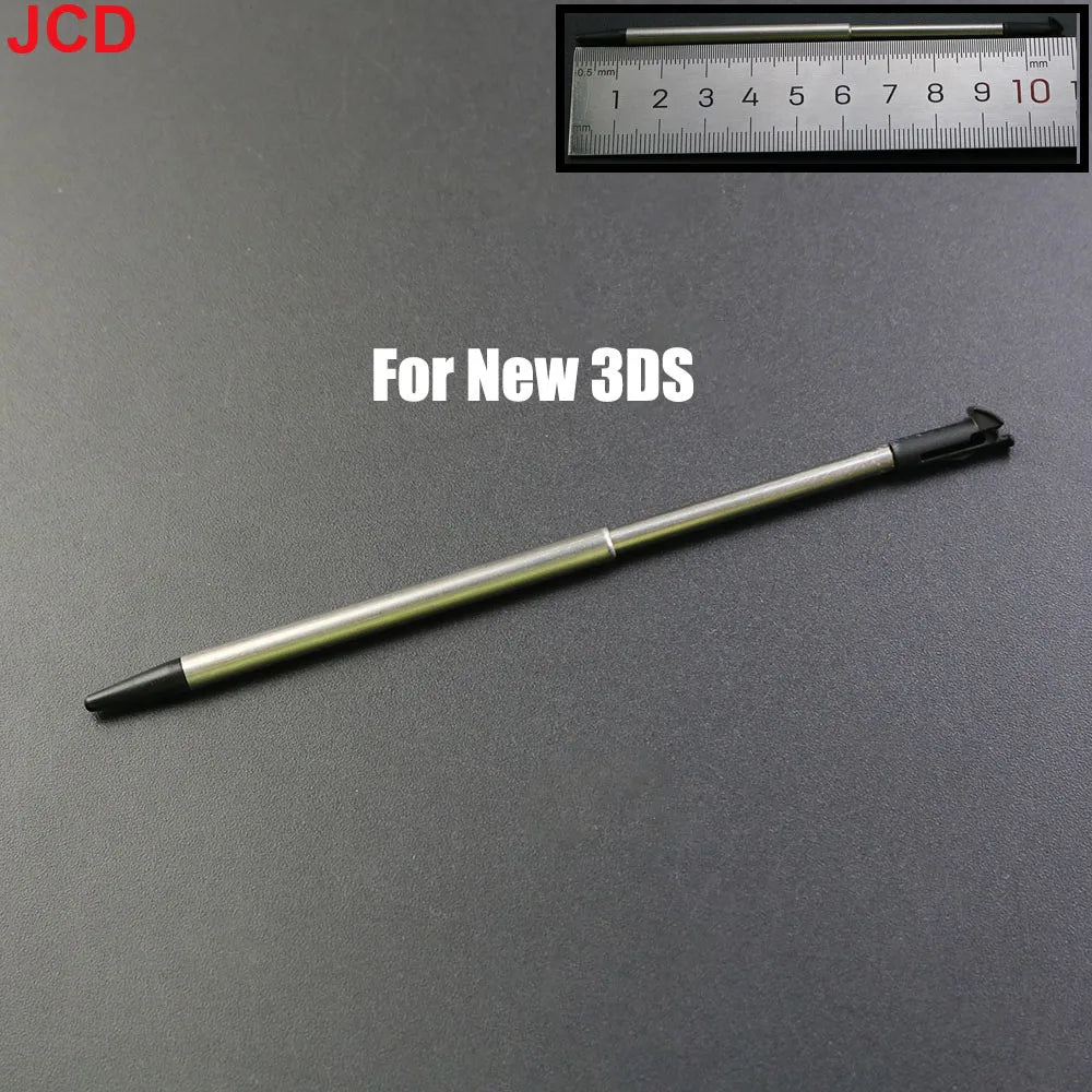 1pcs Black Plastic Stylus Touch Screen Metal Telescopic Stylus Pen For 2DS 3DS New 2DS LL XL New 3DS XL LL For NDSL NDSi NDS Wii