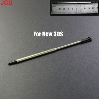 1pcs Black Plastic Stylus Touch Screen Metal Telescopic Stylus Pen For 2DS 3DS New 2DS LL XL New 3DS XL LL For NDSL NDSi NDS Wii