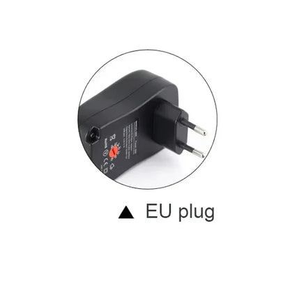 DC 3V 4.5V 5V 6V 7.5V 9V 12V 30W Adapter US EU UK AU Adjustable Power Adapters USB 2.1A Universal Charger Switch Power Supply